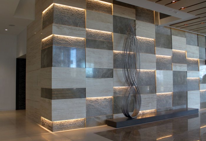 Office corporate wall feature designs design interior walls commercial ideas wood panel architecture board studio panels treatments yelp source look