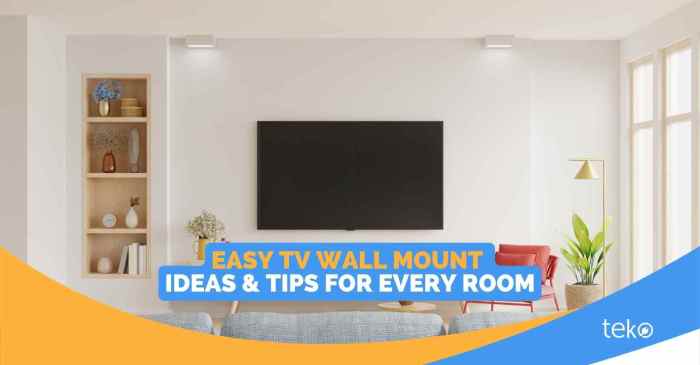 Slat tv wall