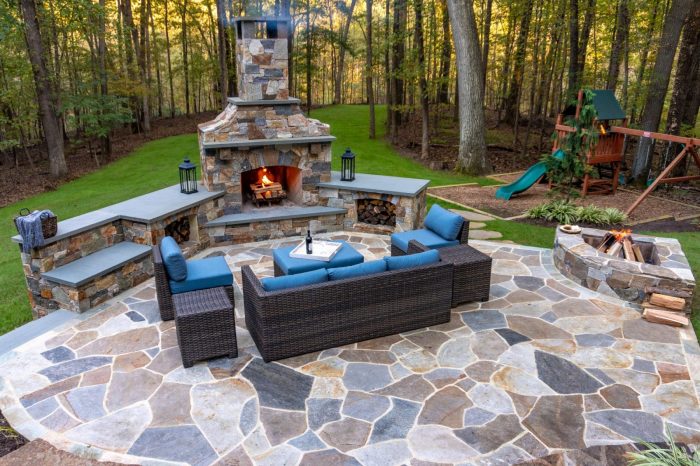 Patio outdoor living engledow group stone credit block stonecenterofindiana