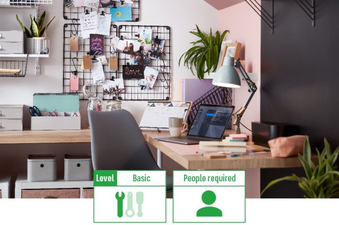 Feature wall ideas office