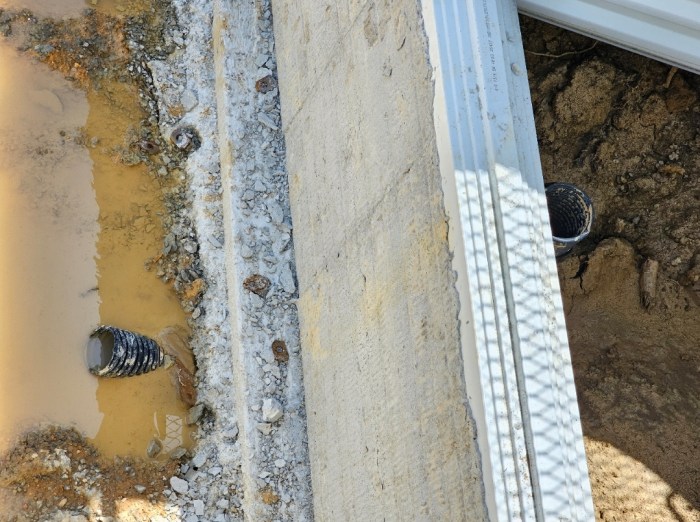 Foundation drainage contractors