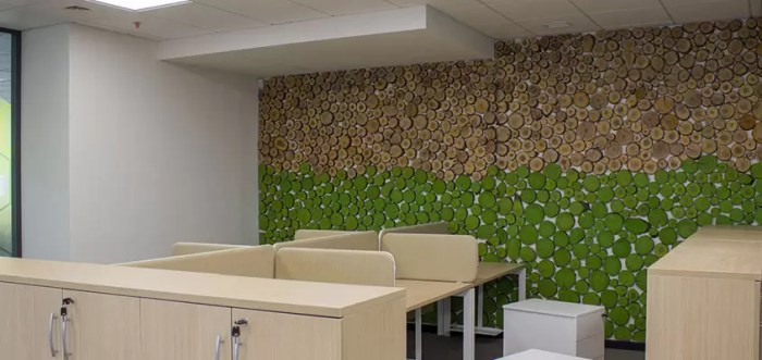 Feature wall ideas office