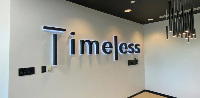 Feature wall for office