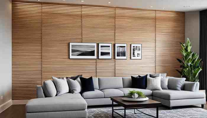 Accent slat wall